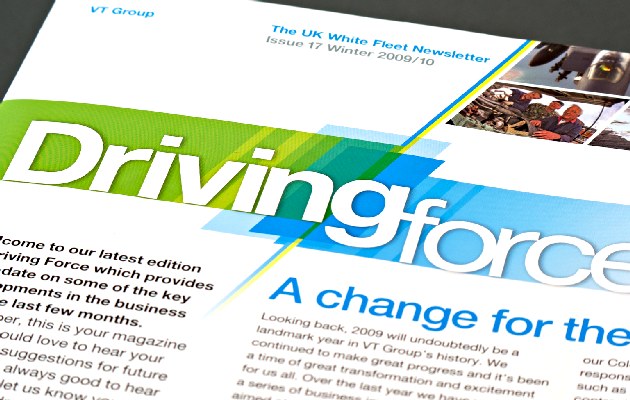 Driving Force Newsletter cover