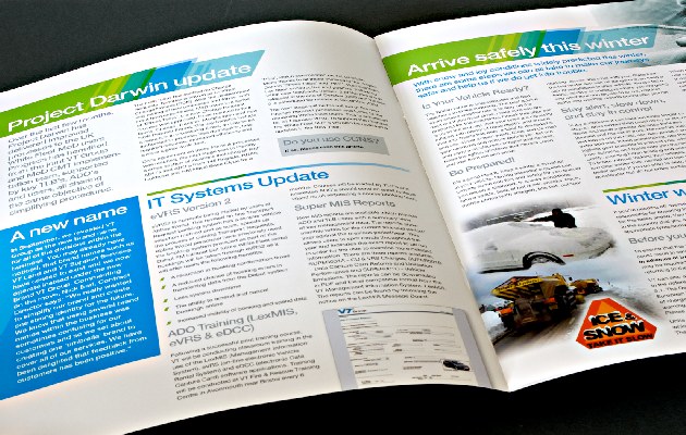 Driving Force Newsletter Inner Spread