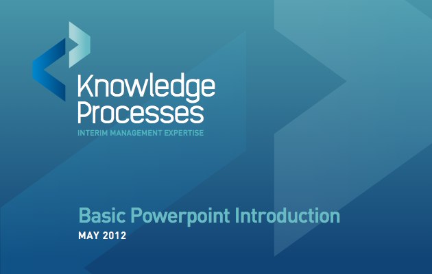 Knowledge Processes Powerpoint by Richard Nolan