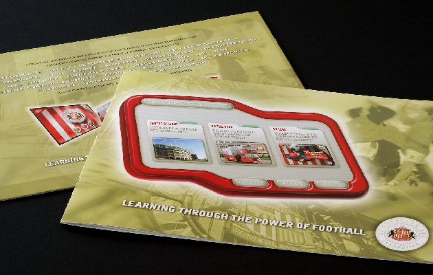 SAFC Learning Through the Powerof Football marketing pack