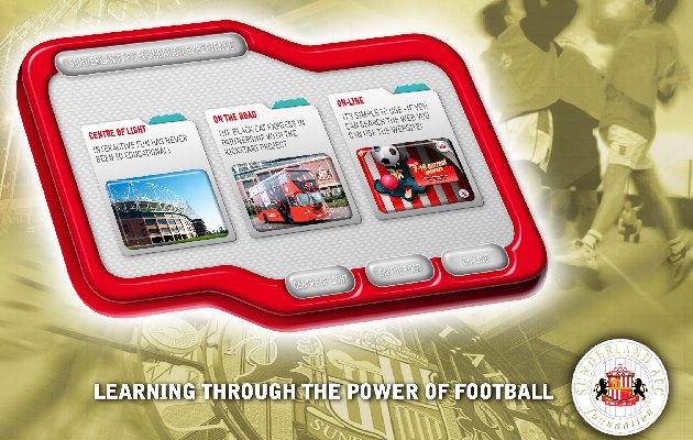 SAFC Learning Through the Powerof Football marketing pack by Richard Nolan