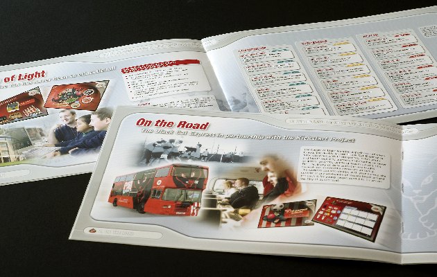 SAFC Learning Through the Powerof Football marketing pack inside 2