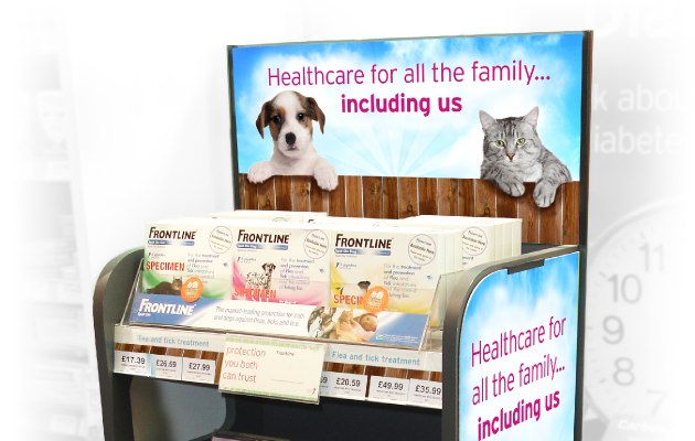 Point-of-sale Free Standing Display Unit by Richard Nolan