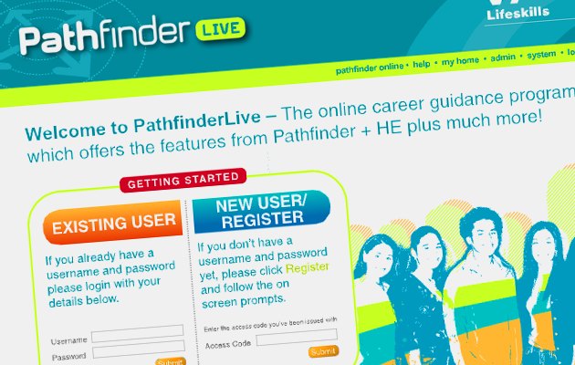 Pathfinder Live Homepage